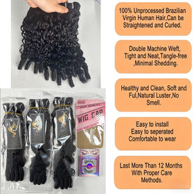 Sdferlin Burmese spiral-end detail for smooth curl retention.