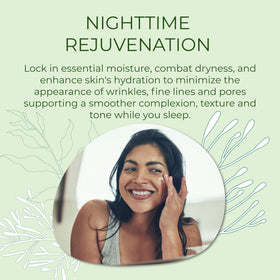 Sea-El Kelp Tamanu Night Cream hero shot highlighting overnight moisture.