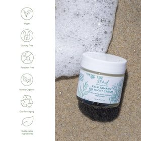 Sea-El packaging and jar emphasize sustainable skincare packaging.