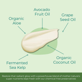 Sea-El bottle label highlights vegan, cruelty-free, and clean ingredients.