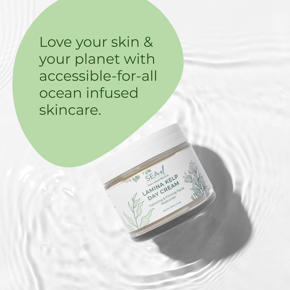 Sea-El Lamina Sea Kelp Day Cream fermented kelp enriches daily nourishment for skin
