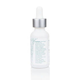 Sea-El serum dropper dispensing drops for easy application and hydration.