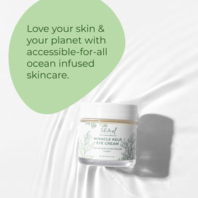 Sea-El Vegan cruelty-free label signals ethical skincare choice.