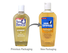 Seabreeze Astringent packaging box of six for daily skincare use.