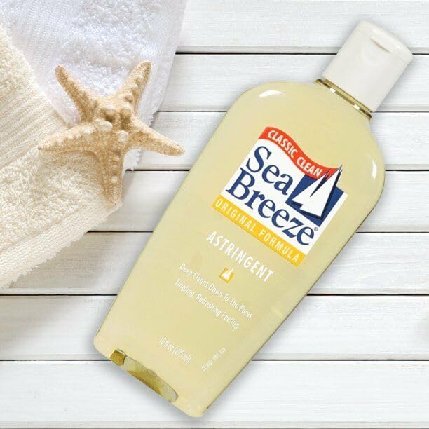 Sea Breeze Deep Cleaning Facial original classic clean scent in daily routine