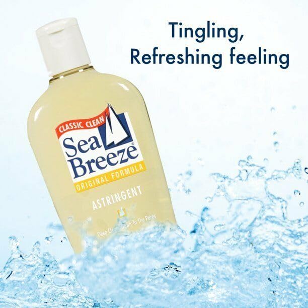 Sea Breeze Deep Cleaning Facial original tingling sensation enhances perceived cleanliness