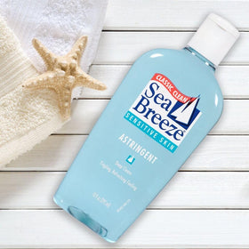 Close-up of the gentle cleansing ingredients in the Sea Breeze formula.