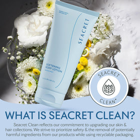 SEACRET Ocean Mist scent close-up evokes spa-like rejuvenation.