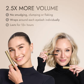 SEACRET vegan formula badge visible on mascara packaging