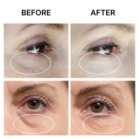 SEAMANTIKA Dead Sea minerals bottle highlights mineral-rich hydration for brighter under-eyes.