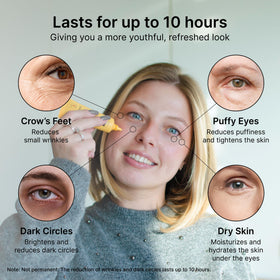 SEAMANTIKA Hyaluronic acid swatch demonstrates deep hydration and youthful plumpness.
