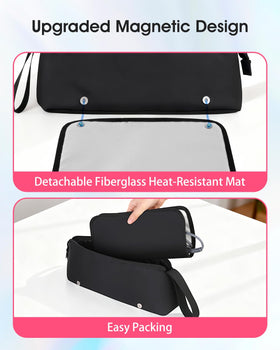 Seashpea travel-friendly sleek design fits luggage and stays stylish