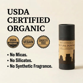 Seattle Pomade Co. Texture Powder creates lift for a refreshed look.