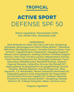 Certified vegan and cruelty-free sunscreen with clean ingredients.