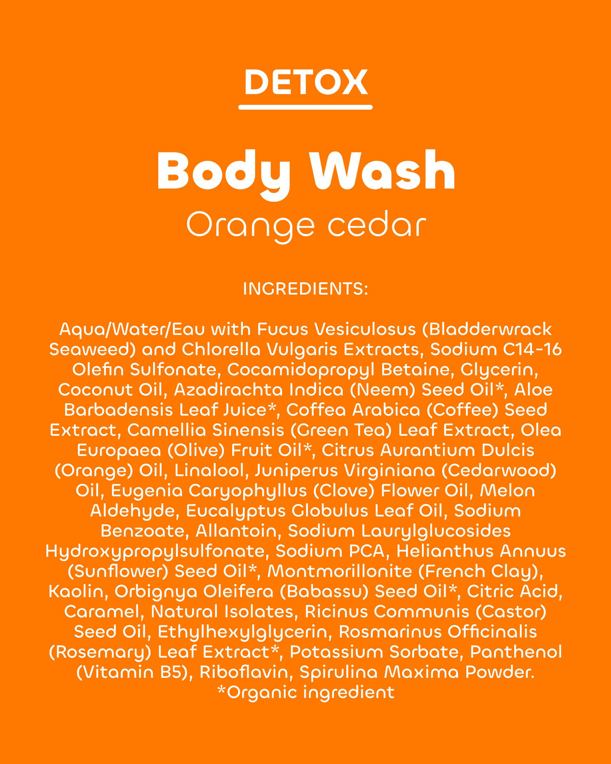 The Seaweed Bath Co Detox Body Wash foam close-up captures rich lather