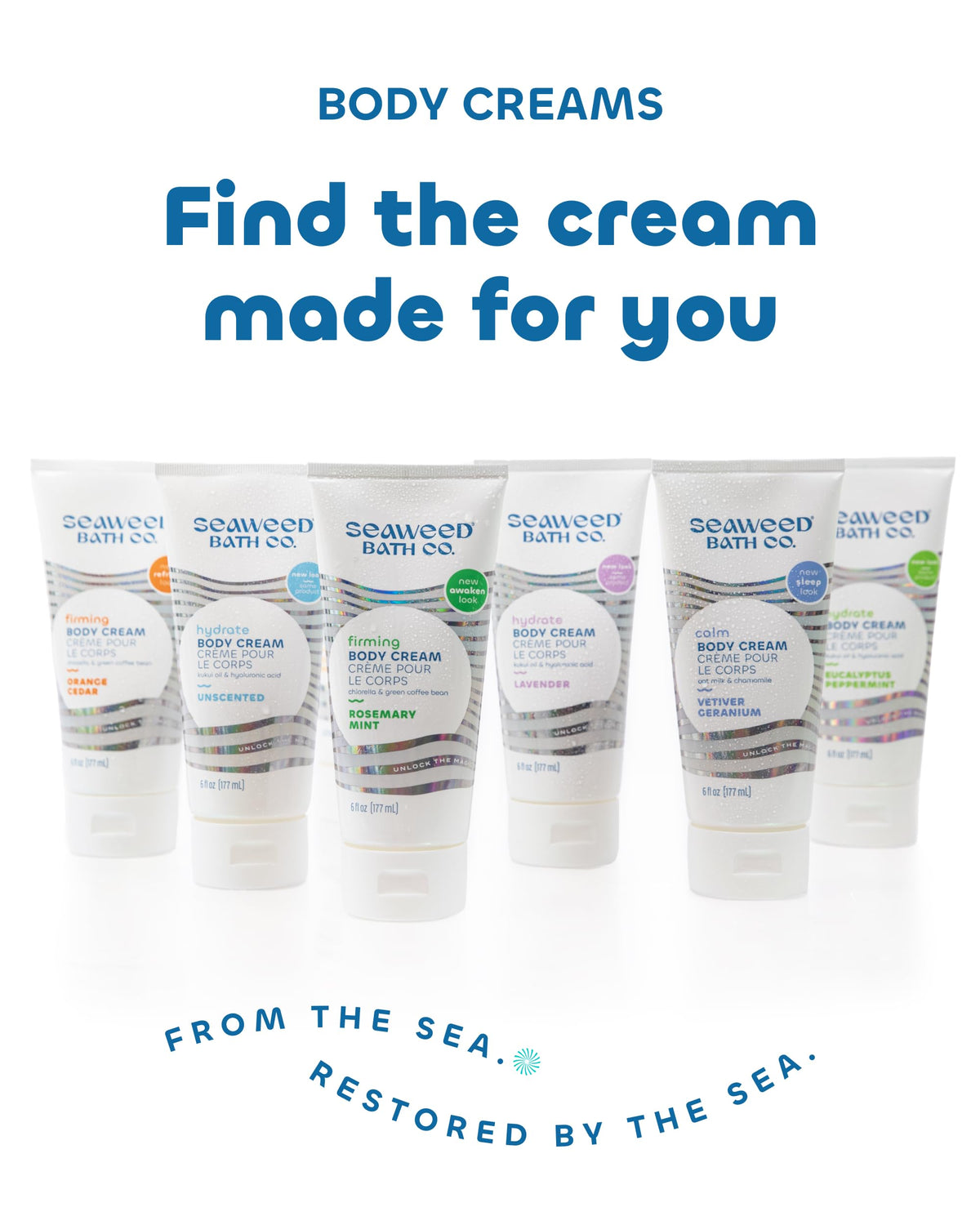 Seaweed Bath Co. Energize skin after-use glow.