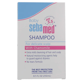 SEBAMED Children's Shampoo dermatology seal signals tested and recommended care