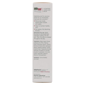 pH-balanced care emphasizing skin barrier-friendly Sebamed formulation.