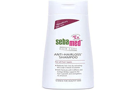 SEBAMED Scalp Activating Shampoo bottle front view supports everyday scalp cleansing.