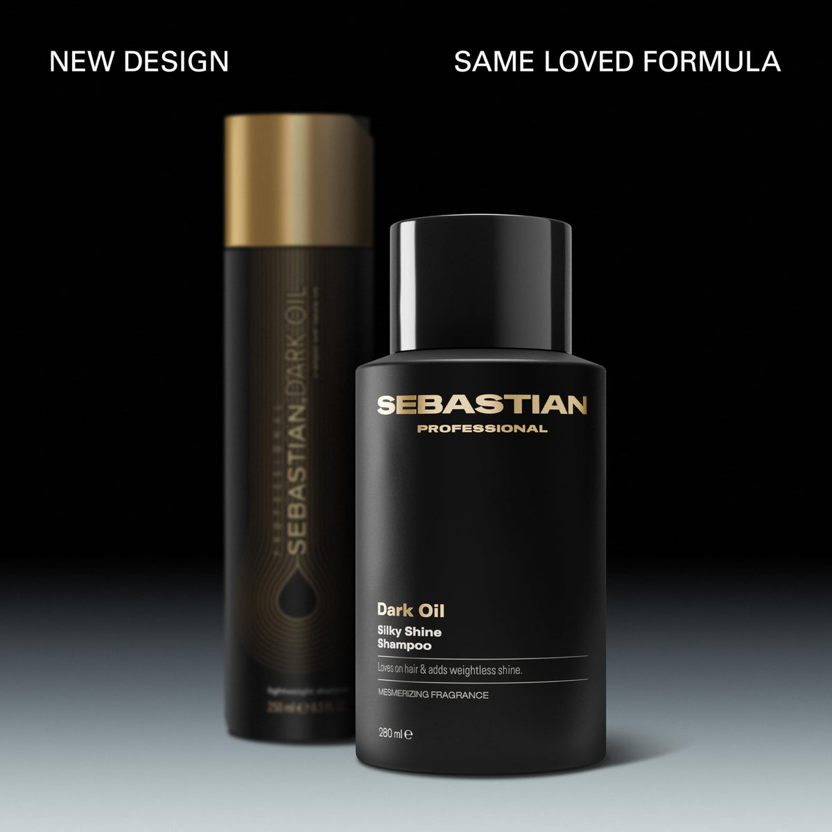 Sebastian Dark Oil Shampoo lather demonstrates silky, lightweight cleansing.