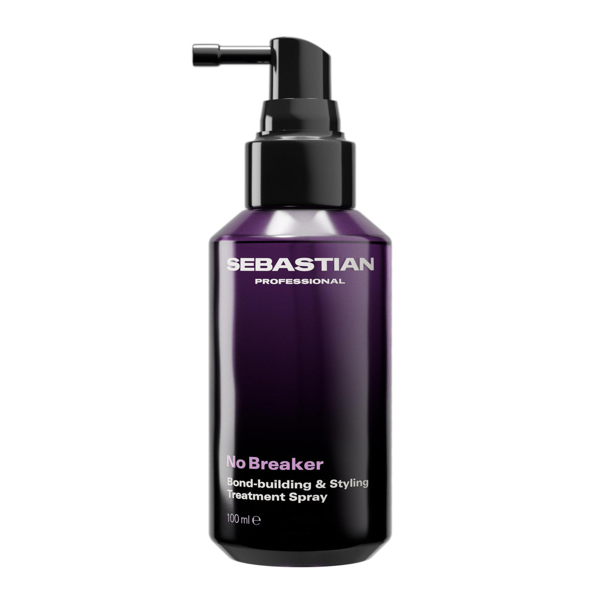 Sebastian No Breaker bottle pour for controlled application and smoother hair.