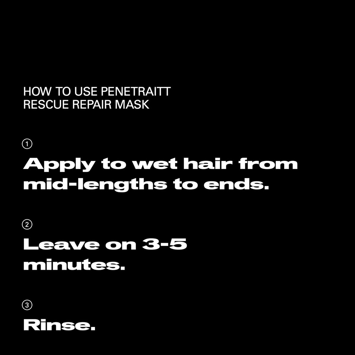 Sebastian Penetraitt Rescue Mask leaves hair silky and shiny