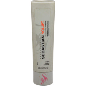 Sebastian Volupt bottle front highlighting volumizing formula for fine hair
