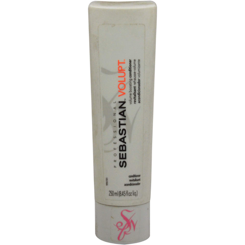 Sebastian Volupt bottle front highlighting volumizing formula for fine hair