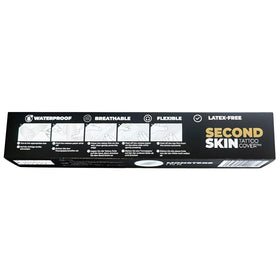 Second Skin Tattoo Cover breathable film moves with you all day.