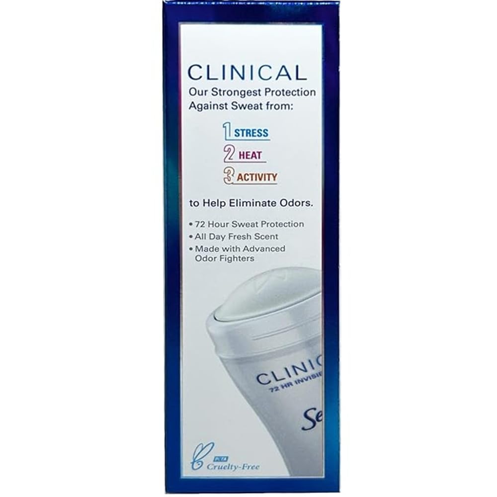 Secret Clinical Completely Clean deodorant stick close-up highlighting a clean formula.
