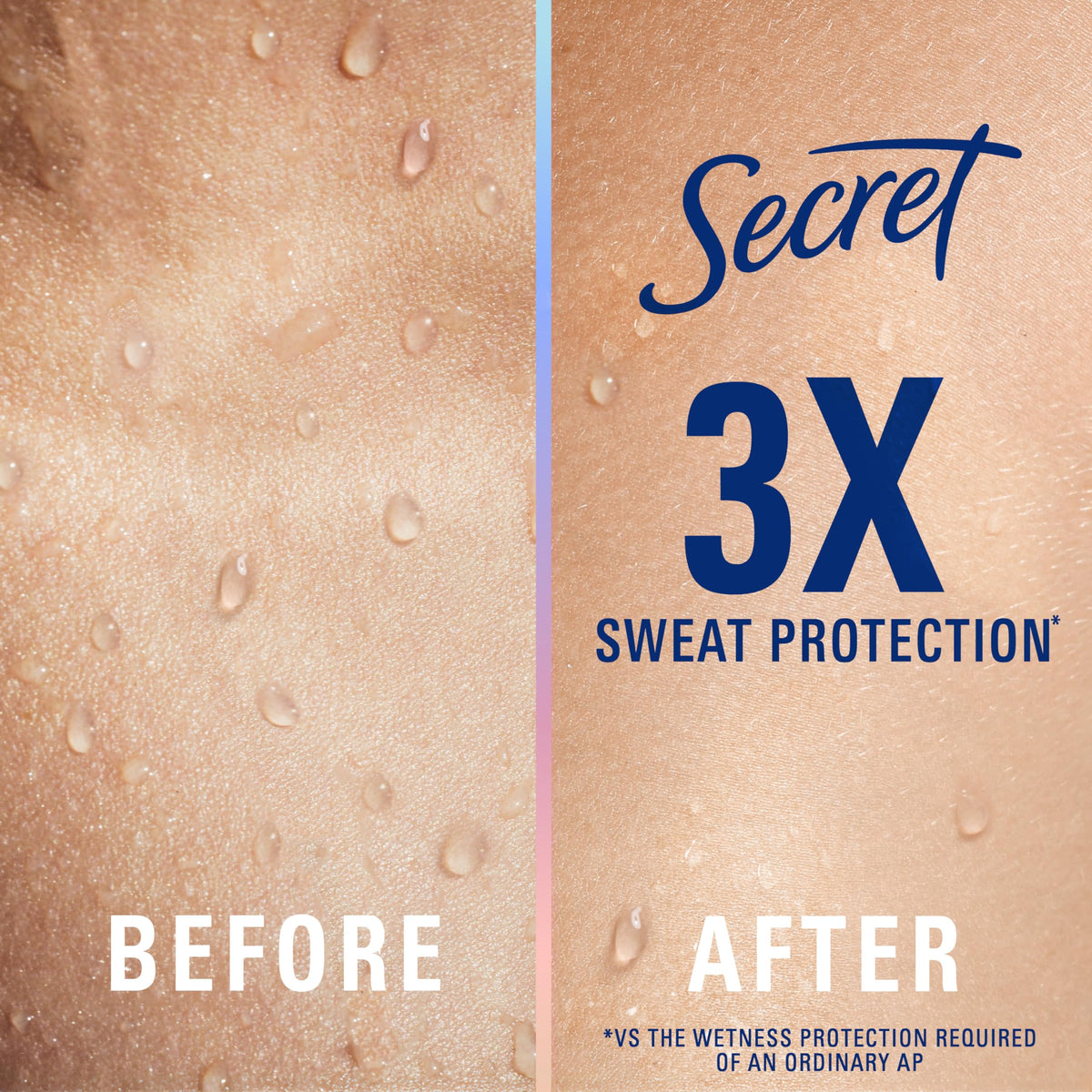 Secret Shower Fresh scent visible on bottle cap