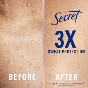Secret Shower Fresh scent visible on bottle cap
