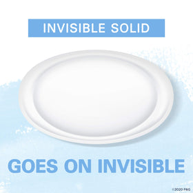Secret Invisible Solid Powder Fresh back label with product details