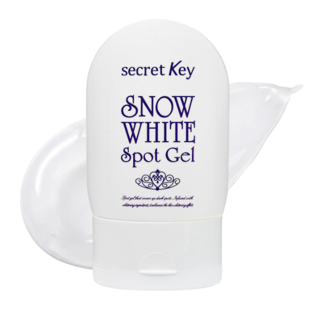 Secret Key Snow Glowing Spot Gel bottle for easy daily use