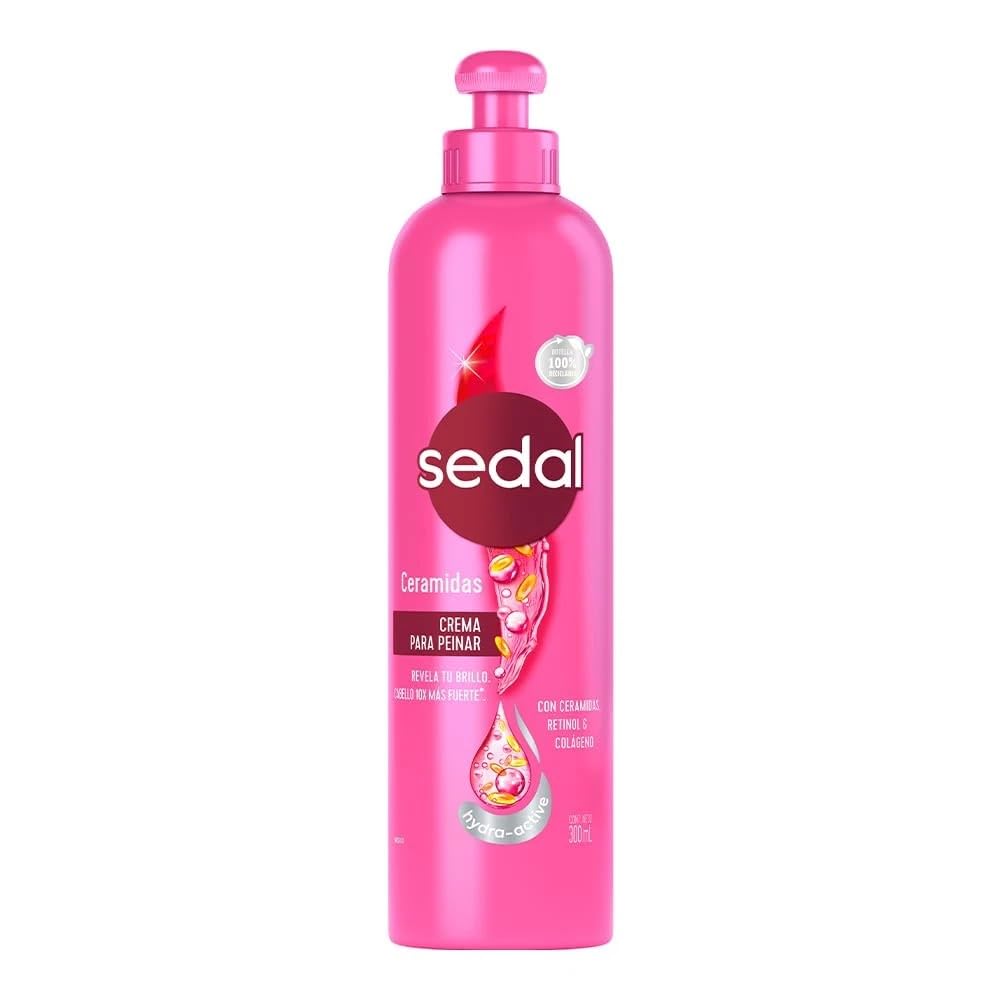 Sedal S.O.S. Ceramides hair styling cream 300ml pack front view, smooth finish