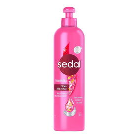 Sedal S.O.S. Ceramides hair styling cream 300ml pack front view, smooth finish