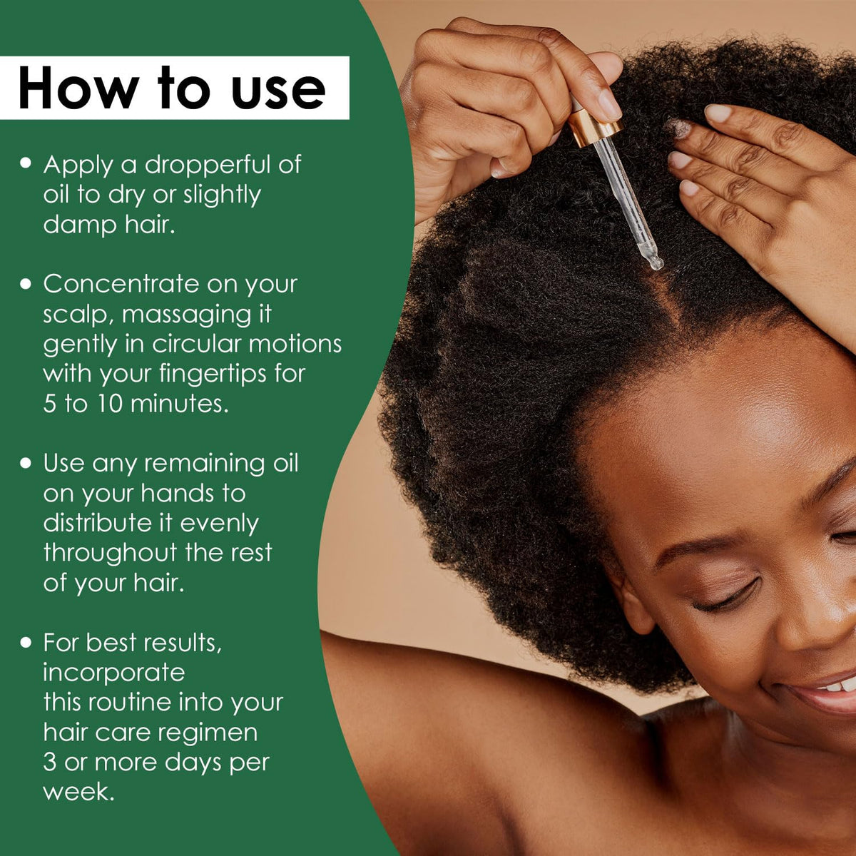 Seddy Hair Growth Oil bottle label shows natural plant-based formula