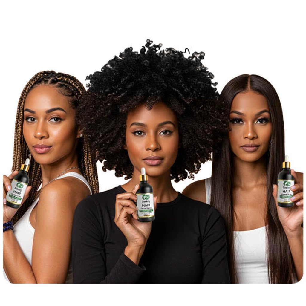 Seddy Hair Growth Oil scalp application on damp strands for even distribution