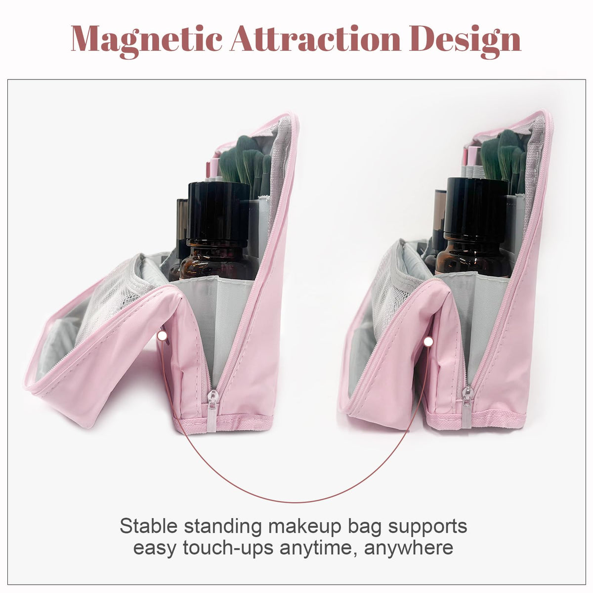 Seektik compact travel bag fits in purses or carry-ons.