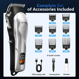Seektik clipper highlights R-shaped blade corners for gentle trimming.