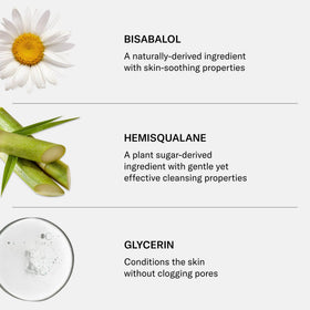SEEN foam on skin showing gentle cleansing for sensitive skin