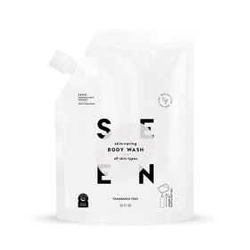 SEEN Body Wash Eco-Refill fragrance-free bottle for sensitive skin