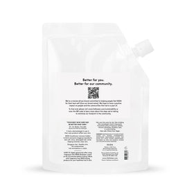 SEEN Conditioner Eco-Refill bottle cap, easy grip for detangling during showers