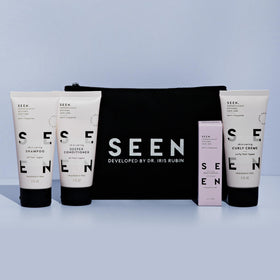 SEEN Deeper Conditioner bottle delivers moisture-rich care for dry or damaged curls