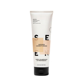 SEEN Deeper Conditioner bottle front highlighting fragrance-friendly formula for sensitive skin
