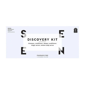 SEEN Discovery Kit fragrance-free conditioner mini bottle for detangling and softness