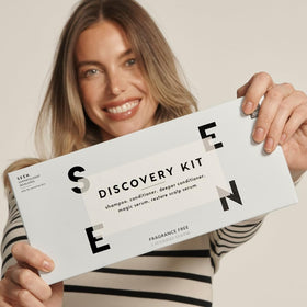 SEEN Discovery Kit fragrance-free restore scalp serum mini bottle for balanced scalp care