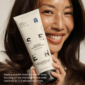 Packaging highlights sulfates and dyes-free formula for sensitive skin.