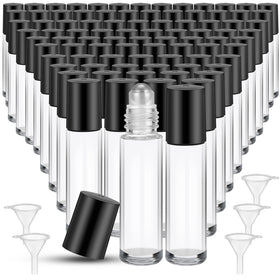 Seewey 10ml clear roller bottle with smooth glass for portable use