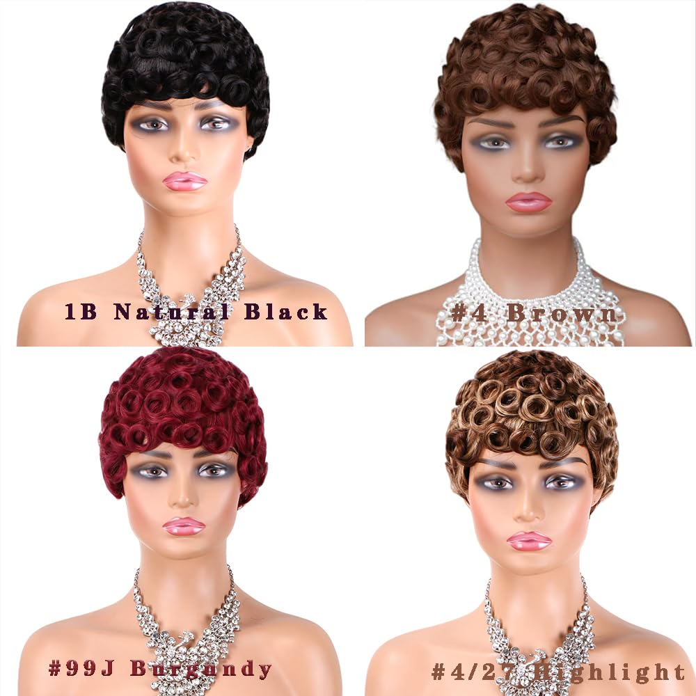 SeFiSha natural black color wig on a full machine-made cap for everyday use.